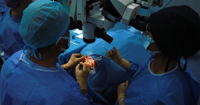 donna-recupera-vista-da-un-occhio-con-cornea-‘artificiale’