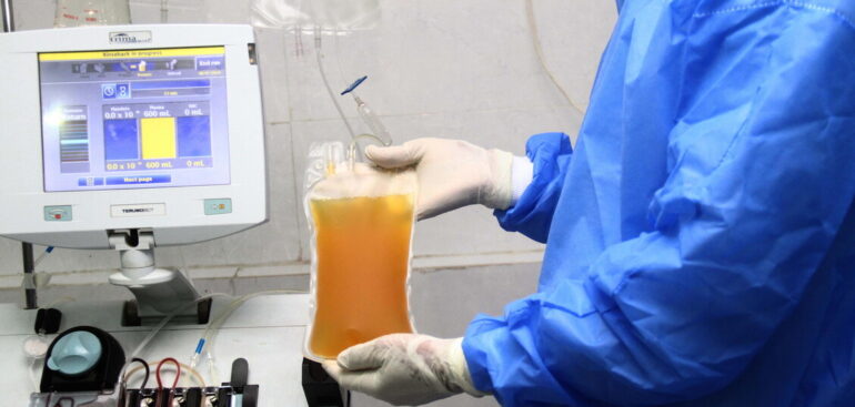 nel-2025-raccolte-in-italia-900-tonnellate-di-plasma,-lontani-dall’autosufficienza